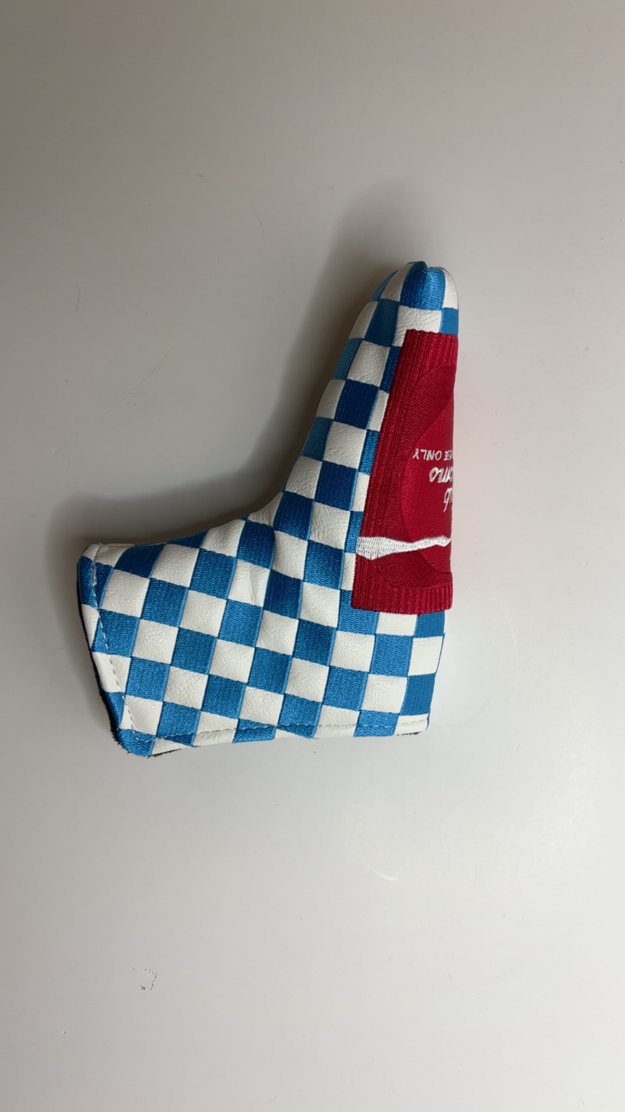 Baby blue and white original style Putter cover